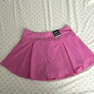 NWT Cotton On Body pleated tennis skirt in Frangipani Pink 💕
